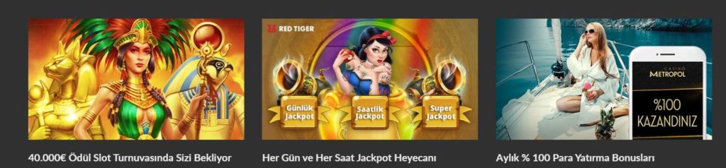Casino Metropol Bonus Seçenekleri